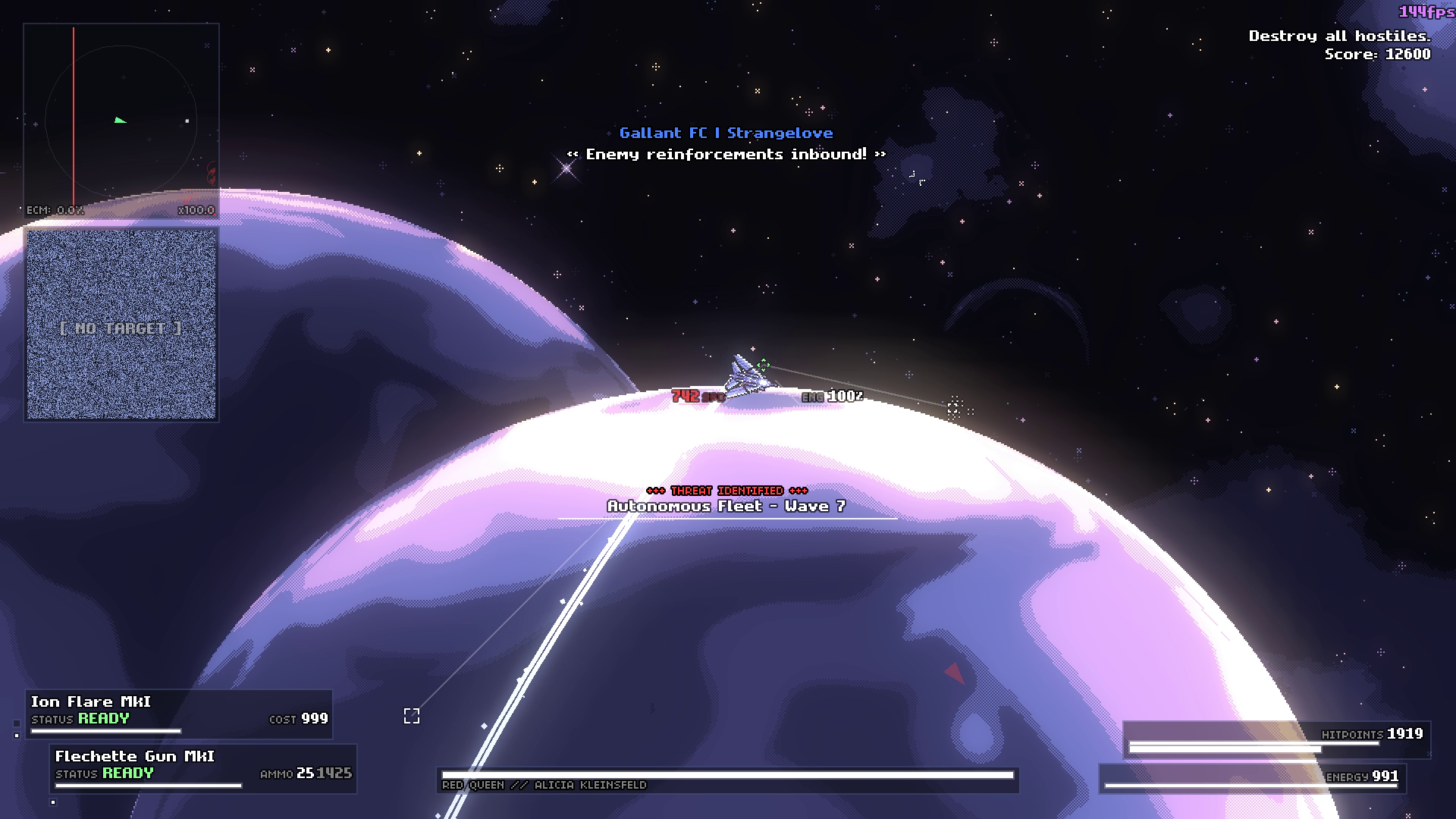 Screenshot of a game that isn't WARPOUT.